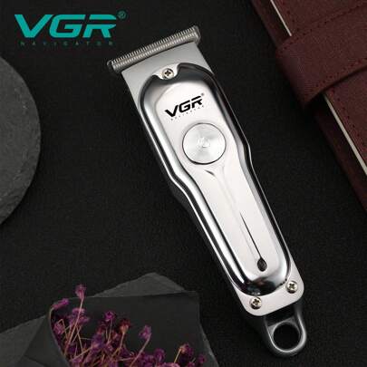 VGR VGR Hair Trimmer Professional Hair Clipper Wireless Hair Cutting Machine Electric Zero Cutting Machine Trimmer For Men V-071