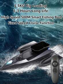 500M Smart Fixed Speed Cruise Remote Control Fishing Bait Boat 1.5KG Big Loading Dual Motor Waterproof Fishing Lure RC Bait Boat Nesting Boat - Multicolor - View 13