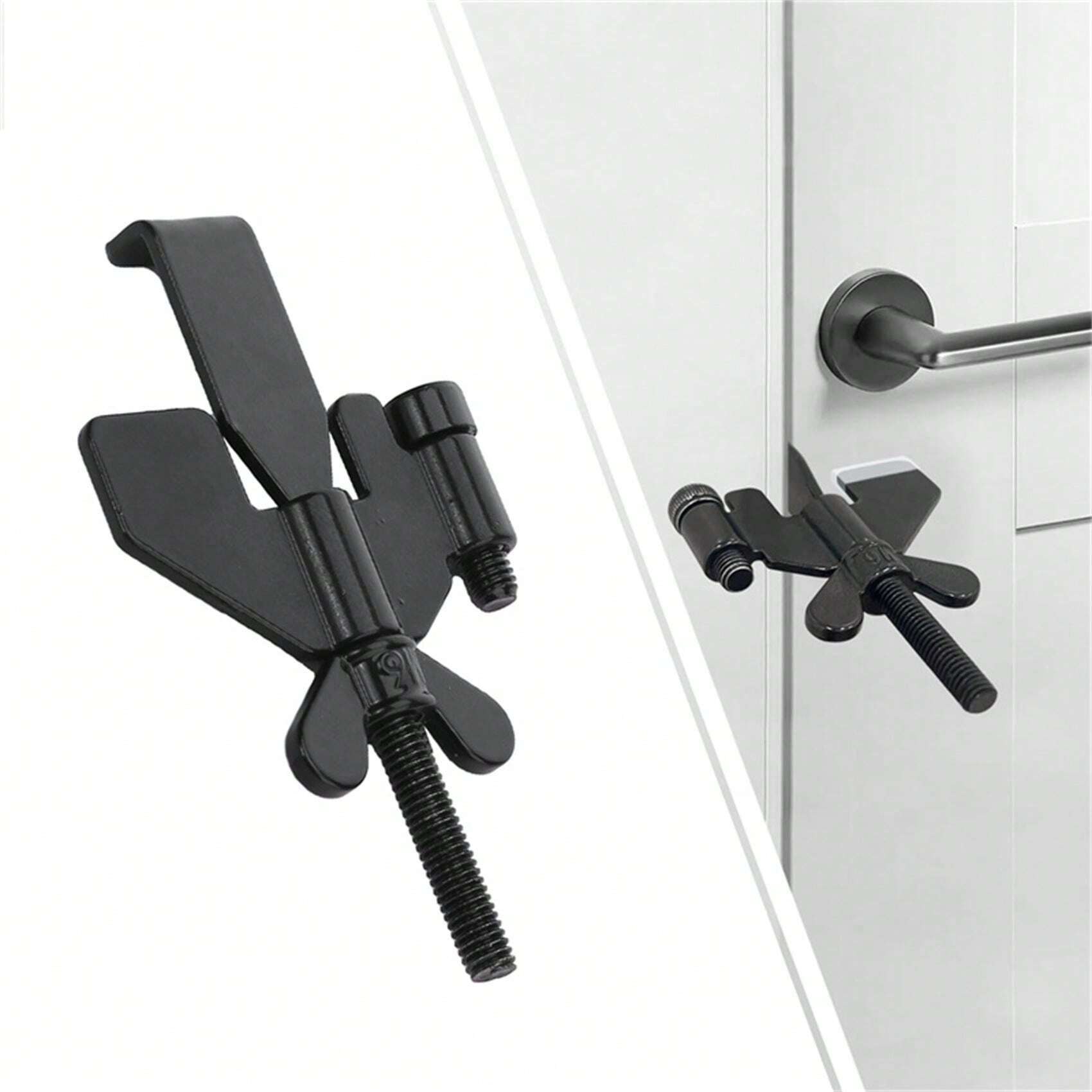 Türsicherung Für Hotel & Zuhause – Tragbares Türschloss Ohne Bohren, Diebstahlschutz