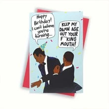 1pc Fun And Creative Birthday Cards, (6.54.5in) For Men, Birthday Gifts For Colleagues, Unusual Items, Perfect Birthday Gifts For Colleagues, Family, Small Business Supplies (Envelopes, Greeting Cards),Christmas