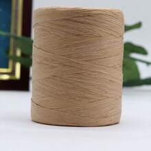 彩色拉菲草纸绳，手工工艺拉菲草纸绳，DIY 礼品包装，编织装饰 - 多色 - 查看 15