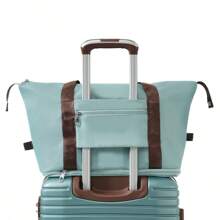 MERAX Luggage Sets 3 Piece Carry On Luggage 22x14x9 Airline Approved, Lightweight Hardshell ABS Suitcases With Wheels, 20 Inch - Blue - View 11