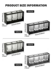 3/4 Cup Steel Mesh Cutlery Organizer With Draining Tray, Countertop Utensil And Knife Holder, Gray - Grey - View 2