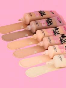 Mega Cover Pink Up Base de Maquillaje Líquida de Alta Cobertura con SPF 15 Larga Duración Acabado Natural 40 g - Deep Beige - Ver 4