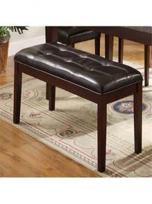 Decatur Bench In Espresso - 彩色 - 查看 1