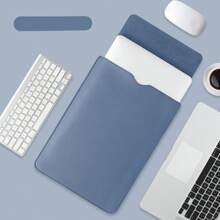 13/13.3/14/15/16 Inch PU Laptop/Tablet Computer Sleeve Bag, Portable Laptop Bag, Tablet PC Protective Cover Case, Office Supplies Storage Bag Back To School - Rectangle - View 7