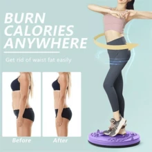 2025 Waistwhisper - Body Shaping Waist Twisting Disc Board, Weight Loss Tummy UK - Purple - View 4