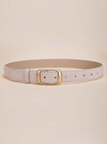 1 Máy Tính Plus Size Nữ Thời Trang Nâu/Đen/Màu Cà Phê Da PU Mềm Khóa Hợp Kim Thắt Lưng Hàng Ngày - Nhiều màu - Xem 36