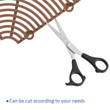 1 Pieza Cubierta para Maceta, Diámetro de 7.5/11.8/20 pulgadas Redonda Cortable, Cubierta Protectora de Tierra para Maceta de Flores, Protector contra Excavación de Gatos, Cubierta de Rejilla para Maceta de Plantas Bebé para Interiores y Exteriores, Herramientas de Jardín