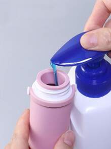 Bộ đóng chai phụ hộp đựng du lịch 1PC Bộ đóng chai phụ silicon chống rò rỉ nhiều màu 60ml Bộ đóng chai du lịch di động Chai đựng kem dưỡng da Mỹ phẩm Kỳ nghỉ du lịch Thích hợp cho nam và nữ Đi công tác Ký túc xá trường học Bộ đóng chai phụ - Nhiều màu - Xem 2
