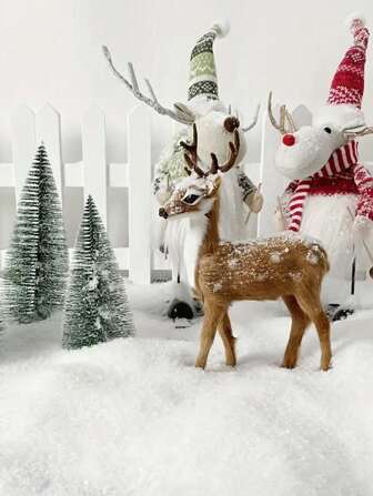 1 件圣诞装饰仿真雪花干雪粉人造雪花拍照道具人造雪花，场景装饰，节日装饰，房间装饰，家居装饰，办公室装饰，主题派对装饰，圣诞装饰，圣诞礼物