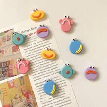 5/10 chiếc Nam châm tủ lạnh miệng lớn, Miếng dán tủ lạnh dễ thương, Nam châm tủ lạnh cá nhân hóa, Thích hợp cho tủ lưu trữ bảng trắng văn phòng nhà bếp và máy rửa chén, Trang trí nhà bếp, Trang trí nhà cửa, Quà tặng ngày lễ cho bạn bè, Quà tặng tiệc - Nhiều màu - Xem 2