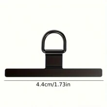 1pc Stainless Steel Lanyard Connector, Phone Anti-Lost Safety Strap Buckle Pad For Phone Case - Durable And Safe Accessory
