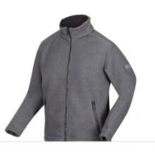 Regatta Mens Garrian II Full Zip Fleece Jacket (Ash) - Grey - View 3