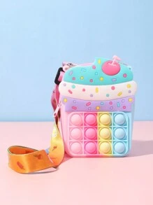 Mini Ice Cream Design Sensory Fidget Bag - Multicolor - View 15