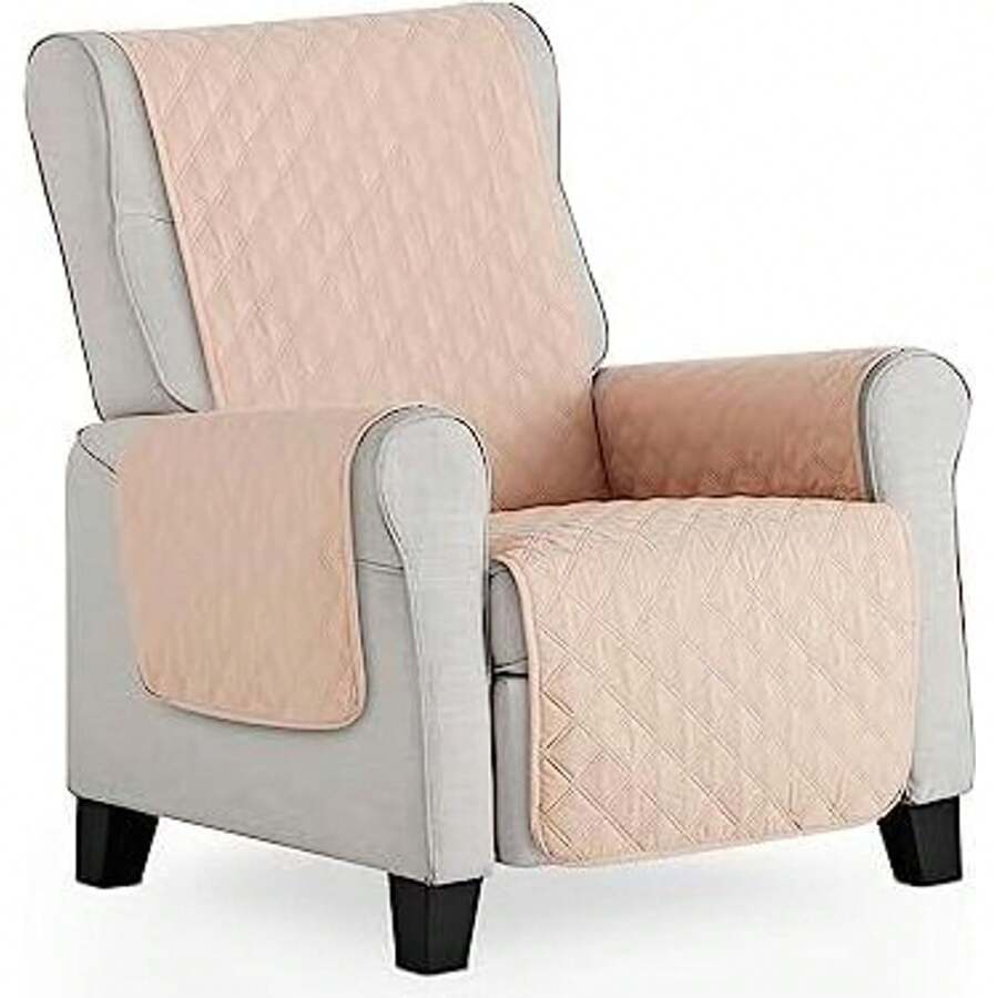 Ecommerc3 Armchair Cover Size 1 Seater Perfect Fit - Armchair Cover Various Colors For Any Combination - Armchair Cover 100% Made In Spain - 米色 - 查看 1