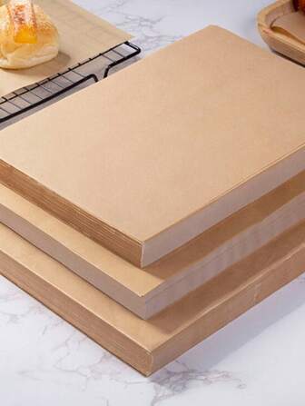 50张油炸食品甜品吸油纸空气炸锅烤盘纸披萨垫纸烧烤炸鸡托盘吸油纸