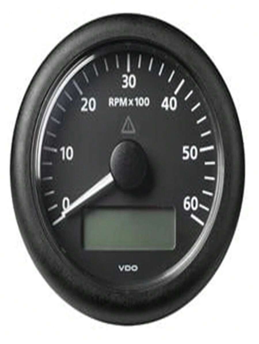 VDO Marine A2C59512393 3.37 In. ViewLine Bezel Model Tachometer With ...