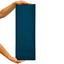 RECTANGULAR Upholstered Headboard 60x20cm UNIT - Màu xanh lam - Xem 2