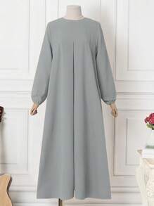 1 pezzo Hijab elegante e casual da donna, tessuto traspirante e delicato sulla pelle, adatto per tutto l'anno - Multicolore - Visualizzare 6