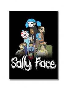 1 pieza, Pintura de impresión en lienzo, Diablo de dibujos animados de Halloween, Chica, Póster de juego de música, Artículo de decoración de la habitación, Póster de arte de pared sin marco, Decoración de fondo del sofá de la sala de estar, Decoración del vestíbulo del pasillo, Decoración del hogar, Decoración del dormitorio, Decoración del baño, Decoración de la habitación, Decoración de oficina, Decoración escolar, Regalo de arte, Embalaje de seguridad de tubo rígido de PVC - Multicolor - Ver 21