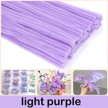 Paquetes de valor Compre 100 piezas / 200 piezas / 300 piezas / 500 piezas de suministros de manualidades de limpiadores de tuberías DIY, tallos de chenilla de colores variados, palos de torsión suaves, limpiadores de tuberías de 6 mm x 30 cm para proyectos de arte y manualidades, decoraciones creativas DIY, decoraciones hechas a mano para el hogar