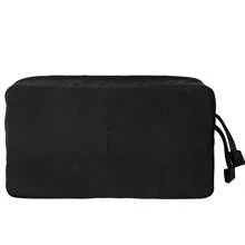 Molle Admin Pouch 500D Nylon Pouch Vertical  Bag Multi-Function Tactical Organize EDC Pouch - Black - View 1