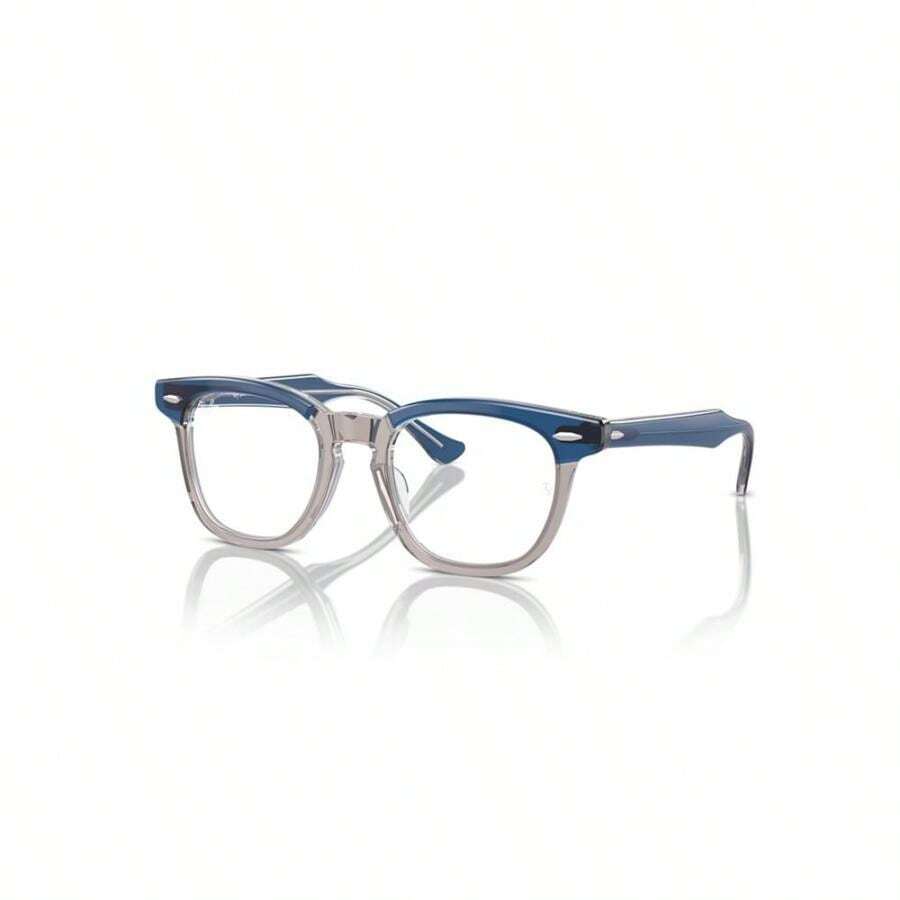 Ray-Ban Jr | Child Eyeglasses, RB9098V | Fall Fashion | Women Eyewear Frames - 上衣 深藍色 棕色 淺灰色 - 查看 1