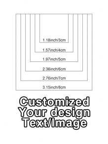 48pcs 2.36/2.76/3.15inch Custom Logo Sticker Labels, Business Sticker Printing, Square Stickers, Custom Sticker, Company Sticker Logo, Personalize Stickers