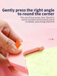 1 Rounded Corner Cutter R4 Chamfering Machine Card Holder Photo Cutting Rounded Corners Plastic Film Rounded Corner Cutter Card Holder Right Rngle Sharpener Rounded Corner Knife PVC Paper Plastic Cutter - Multicolor - View 3