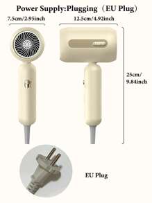 CRASTS 专业吹风机，快干低噪音，配有一个用于卷发器和直发器的空气收集喷嘴，3 种设置适用于风力和家庭及沙龙使用，护发礼物 - 查看 3