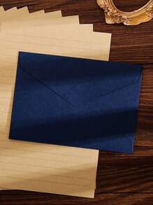 10 件套信封套装、办公室信封、婚礼邀请卡、西式商务邀请函、节日礼物、派对装饰信封卡、多种款式和颜色、羊毛混纺纹理、DIY 文具、纯色邀请函、圣诞节