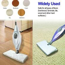 4Pack Washable Compatible Pads For Shark Steam Pocket Mop Pad S3501, S3550,S3601 - White - View 7