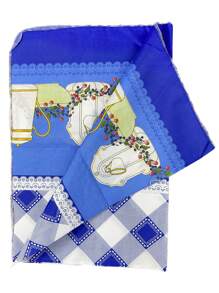 Kit com 3 Toalhas de mesa Retangular PA 6 Lugares 2,00m x 1,40m - Multicolorido - Visão 6