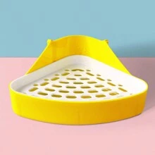 1 pieza Jaula para animal pequeño para hámster, conejo - Amarillo - Ver 8