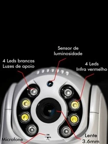 KIT New Outdoor Security Camera "A8 Rotating IP"2024 Resistant Waterproof WIFI Full HD Infrared Zoom 4x High Resolution IcSEE APP Original Immediate Shipping - 4個單位 - 查看 4