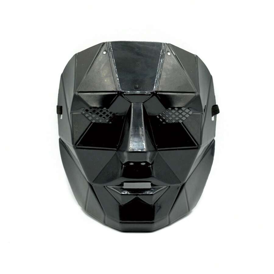 Inspired Front Man Plastic Costume Mask For Adults | Game Boss Master - 彩色 - 查看 1