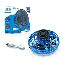 Flying Boomerang Drone Spinner Fidget Toy | Blue - Multicolor - View 3