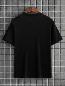 Camiseta Astronauta Balão Planeta Streetwear Camisa Premium - Preto - Visão 2