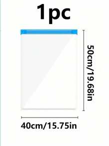 20pcs Vacuum Compression Bags, Vacuum Storage Bags, Luggage Organizer Bags, Travel Clothes Storage, Zipper Bags, Space Saver Bags, Travel Compression Bags, Reusable Packing Bags, Bedding Compressor Bags, Home Vacuum Sealer Bags, Saving Space For Cruise Travel Accessories, Suitable For Clothes, Blankets, Mattresses, Down Quilts, Pillows, Saving 80% Of Clothing Storage Space, Compression Sealed For Closet Storage, Home Travel - Multicolor - View 14