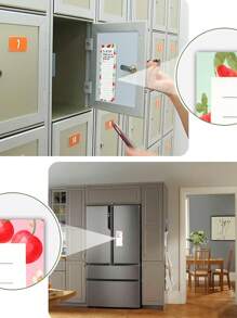 1 件冰箱用磁性记事本、冰箱用购物清单磁性垫、冰箱用水果设计磁性购物清单垫、全背面磁性购物清单、每本记事本 60 张