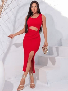 Women Dresses - Rojo - Ver 1