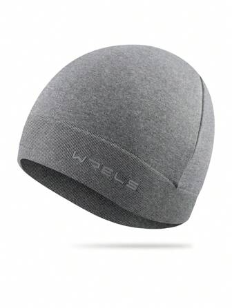 WRELS 1 יחידות כובע ספורט ריצה חם לחורף, כובע עמיד לרוח כובע כושר רך נמתח