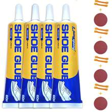 4PCS 60ml Shoe Glue Special Shoe Glue Repairer Shoe Glue Athletic Shoe Waterproof Strong Shoe Repair Glue Home Outdoor Repair Tool Fast-Setting Back To School - White - View 4