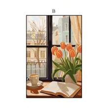 1 pièce Peinture sur canevas d'art de niche, peinture à l'huile pour la décoration de la maison, affiche vintage, peinture d'art de vie, décoration pour la salle de séjour, la chambre à coucher, la salle à manger, images artistiques esthétiques sans cadre