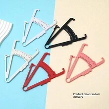 1 pieza Calibrador de grasa corporal Medidor de pliegue cutáneo Entrenador de acondicionamiento físico Probador de grasa corporal (Color aleatorio) - Multicolor - Ver 11