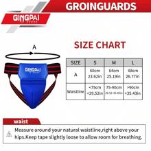 GINGPAI BOXING Boxing MMA Groin Guard For Women And Men, Professional Training Protective Cup, Suitable For Taekwondo, Muay Thai, Kickboxing