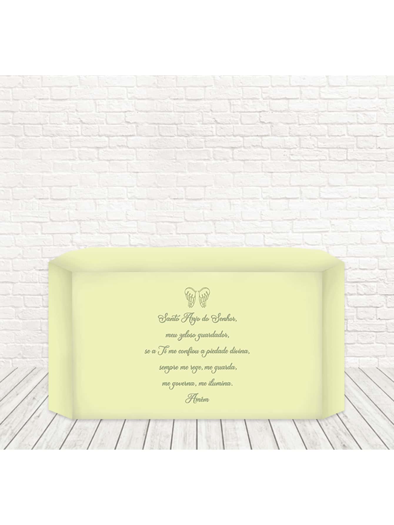 Tablecloth Cover Table Decoration 3d Sublimated Fabric Wear Easy Baptism 0.70Lx1.40H - 命名為FTM-044 - 查看 1