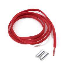 1 Pair Non Tying Metal Capsule Elastic Shoelace Buckle Accessory, Semi-Circular Elastic Non Tying Elastic Slouchy Shoelace (Shoelace With Carrying Buckle)-Easy-Clip No-Tie Elastic Shoelaces With Metal Capsule Buckles, Stretchy & Secure For Sneakers And Boots Shoe Laces Wedges Shoes For Women - 4pcs - View 12