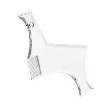 1pc Beard Shaping & Styling Master - Achieve Perfect Line , Edges & Symmetric Cuts With Any Razor, Trimmers Or Clippers - For Men's Jaw, Cheek & Neck Line Grooming - Multicolor - View 12